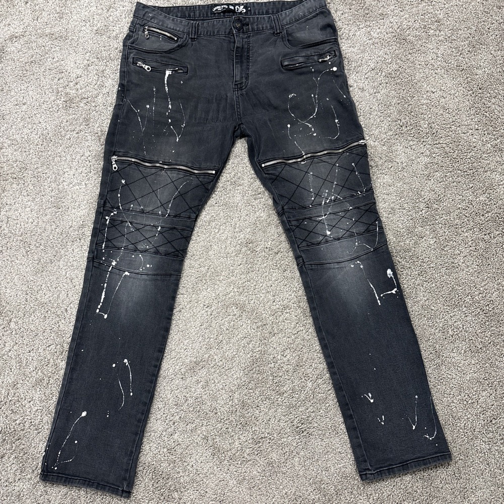 Vintage Men's Black Laguna Beach Size 38 Denim Jeans